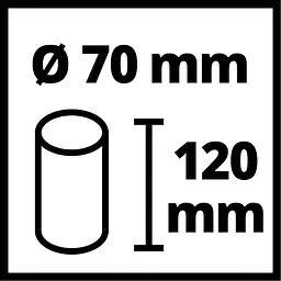 Фільтр до пилососу Einhell 2347160 поролоновий 10 л 5 шт. (2351135) - мініатюра 5