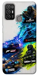 TPU чохол Demsky Full Throttle для ZTE Blade A52