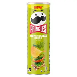 Чіпси Pringles Mediterranean Herbs з смаком середземноморських трав 165 г