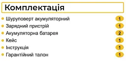 Шуруповерт професійний акумуляторний Zegor CDP-21/21В/37 Нм/дві швидкості/2 батареї 21 В 2 Ач/реверс/підсвічування/кейс
 - мініатюра 10