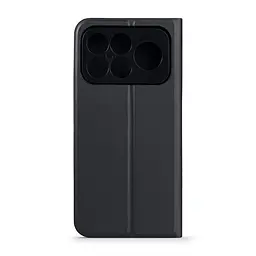 Чехол-книжка для Xiaomi Poco F8 Ultra, OneFold Case, черный, из экокожи (PU) и TPU, с магнитом, с подставкой и отделением для карт, трансформируется в подставку, противоударный, защита всего корпуса, ArmorStandart (ARM89274) - мініатюра 2
