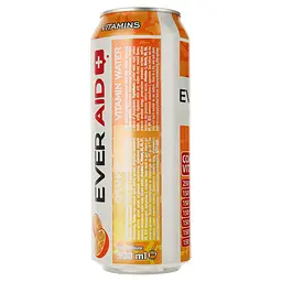 Напій безалкогольний Ever Aid Vitamin Water Orange 0.5л з/б - мініатюра 2