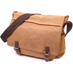 Велика сумка для ноутбука з текстильним клапаном 36х33х10 см Vintage 36х33х10 см sum0021433