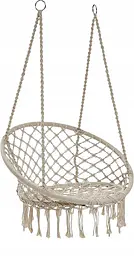 Садова гойдалка-гамак GardenLine Beige - мініатюра 2