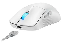 Миша Asus ROG Harpe Ace Mini White (90MP03Z0-BMUA10) - мініатюра 6