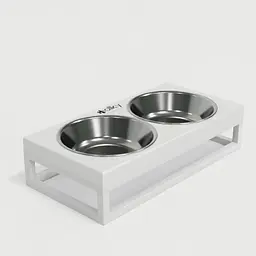 Hollky Base XS — миски на підставці для маленьких собак та котів (2 × 0,25 л) - мініатюра 6