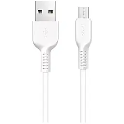 Кабель Hoco Type-C X13 Easy Charged 1.0m White - мініатюра 2