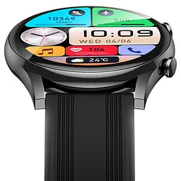 Смарт-годинник Hoco Y38 Smart sports watch (call version) Black - мініатюра 3