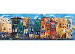 Пазл Art Puzzle Кольорове містечко 1000 ел. панорама (5350) - мініатюра 2