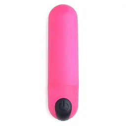 Віброкуля з пультом Д/У BANG! Vibrating Bullet Pink, 7,6 см (рожевий)