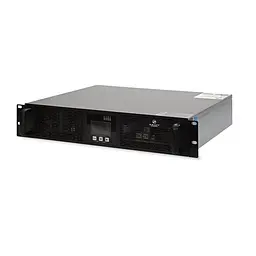 Джерело безперебійного живлення Kraft KRF-RM/3000VA/3KW/Ex Pro Online UPS під зовнішній акумулятор (42-00047) - мініатюра 4