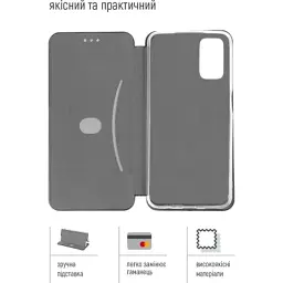 Чохол до мобільного телефона ColorWay Simple Book Samsung Galaxy A07 black (CW-CSBSGA075-BK) - мініатюра 3
