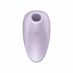 Вакуумний стимулятор клітора з вібрацією Satisfyer Pearl Diver бузковий - мініатюра 2