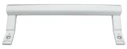 Ручка дверей (верхня/нижня) для холодильника Samsung RL38ECSW, RL44ECSW, DA97-03953P біла - мініатюра 3
