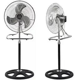 Вентилятор підлоговий No Brand Alfarid Fan 150 Вт Чорний (2104618620) - мініатюра 6