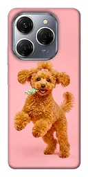 TPU чохол Demsky Happy poodle для TECNO Spark 20 Pro