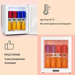 Холодильник Klarstein Brooklyn 24 л (10035223) - мініатюра 2