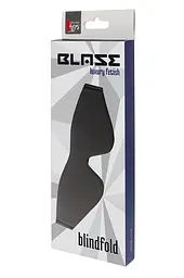 Маска на очі Blaze Blindfold With Painting Edge Black, Black - мініатюра 2