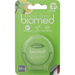 Зубна нитка Biomed Mint & Yuzu 50 м