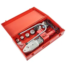 Vitals Паяльник для пластикових труб LP 680CC 2000Вт 0-300 ° C насадки 20; 25; 32; 40; 50; 63мм кейс - мініатюра 8