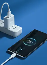 Кабель для швидкого заряджання та передачі даних Digital USB - Type-C 10A 2 м White - мініатюра 9