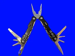Мультитул 9 в 1 з чохлом Solve Сірий KT6002032 - мініатюра 2