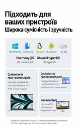 Бездротова вертикальна миша UGREEN M571S Bluetooth та USB-A приймач 2,4 ГГц 4 рівні чутливості до 4000 DPI перемикання між трьома пристроями тихі кнопки та коліщатко вбудований акумулятор із заряджанням USB-C бічні кнопки швидкого доступу пам’ять DPI для кожного пристрою опора для великого пальця протиковзна накладка під палець у комплекті відсік для приймача кабель заряджання USB-A на USB-C 1 м у комплекті темно-сіра з чорним (85237) - мініатюра 10