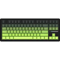 Клавіатура Attack Shark M87 Pro V2 Gradient Green (AS-697279247163-M) [166739]