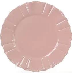Набір 6 обідніх тарілок Leeds Ceramics SUN, кам'яна кераміка BonaDi Ø26х2 см kuh0007028 - мініатюра 1