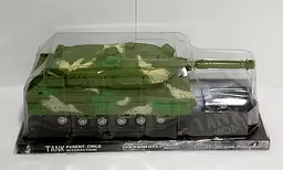 Танк 383-23 D/24D/24D1 Tank Model, світло, інерція, у слюді (6983903110455) Зелений
