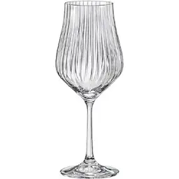 Набір келихів для вина Crystal Bohemia Tulipa Optic 350 мл 6 шт. (B40894-350)