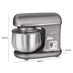Кухонний комбайн Clatronic KM 3712 Titan - мініатюра 2