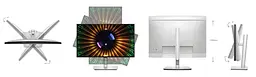 Монітор Dell 23.8" U2424H HDMI DP USB Audio IPS 120Hz sRGB 100% Pivot teh0014242 - мініатюра 7