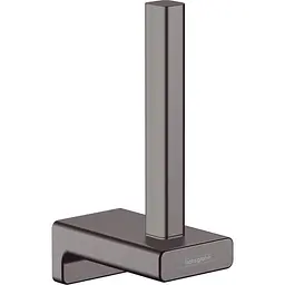 Тримач запасного паперу Hansgrohe AddStoris Brushed Black 41756340 Шліфований чорний хром