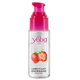 Водний гель-лубрикант Yoba Massage Lubrifiant Fraise, 50 мл - мініатюра 2