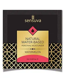 Пробник Sensuva - Natural Water-Based Watermelon - лубриканту на водній основі, 6 мл