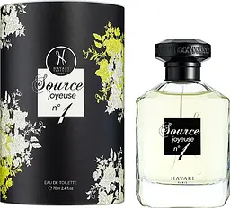 Оригінал Hayari Parfums Source Joyeuse No1 70 мл Туалетна вода - мініатюра 2