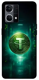 TPU чохол Demsky Usdt для Oppo Reno 7 4G