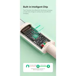 Кабель Baseus Habitat Series Fast Charging Cable Type-C to Type-C 100W 2m P10360202421-01 Pink - мініатюра 9