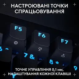 Клавіатура Logitech G PRO X TKL RAPID Gaming (L920-013233) Black (920-013233) - мініатюра 4