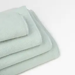 Рушник MBM Home Терра 30x50 см аквамарин-перлинний (BT-14 S AQUAMARINE/PEARL) - мініатюра 3
