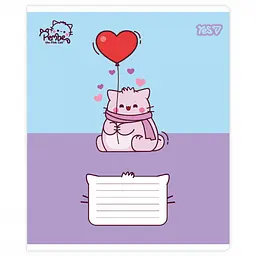 Набір зошитів Yes Pembe the Cat 18 аркушів у клітинку 25 шт. (769045) - мініатюра 4