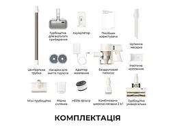 Вертикальний і ручний пилосос Dreame R10s Aqua 2 в 1 (VZV25A) - мініатюра 10