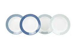 Набір тарілок Gimex Deep Plate Colour 4 Pieces 4 Person Sky (6910101) (DAS302008)