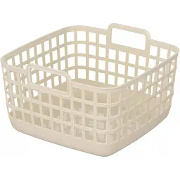 Кошик для зберігання Ardesto пластик PP 20.6x20x12.4 см 3 л бежевий (ARHC2503BG) - мініатюра 2