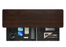 Настільна підставка для монітора Officepro MR145DW Dark Wood/Black (MR145DW) - мініатюра 4