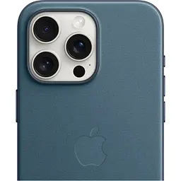 Чохол Apple FineWoven Case with MagSafe для iPhone 15 Pro Max Pacific Blue (MT4Y3ZM/A) [92921] - мініатюра 6