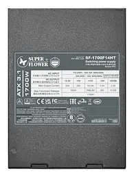 Блок живлення Super Flower Leadex 1700W ATX 3.1 80+ Titanium (SF-1700F14HT) - мініатюра 6
