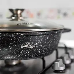 Сотейник Bohmann BH 1040-32 black 32 см - мініатюра 5