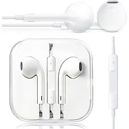 Дротова гарнітура Foxconn для iPhone 3.5 mm earpods md827 - мініатюра 5